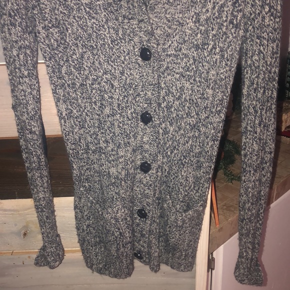 Forever 21 Long Button Down Cardigan - small size - Picture 3 of 11